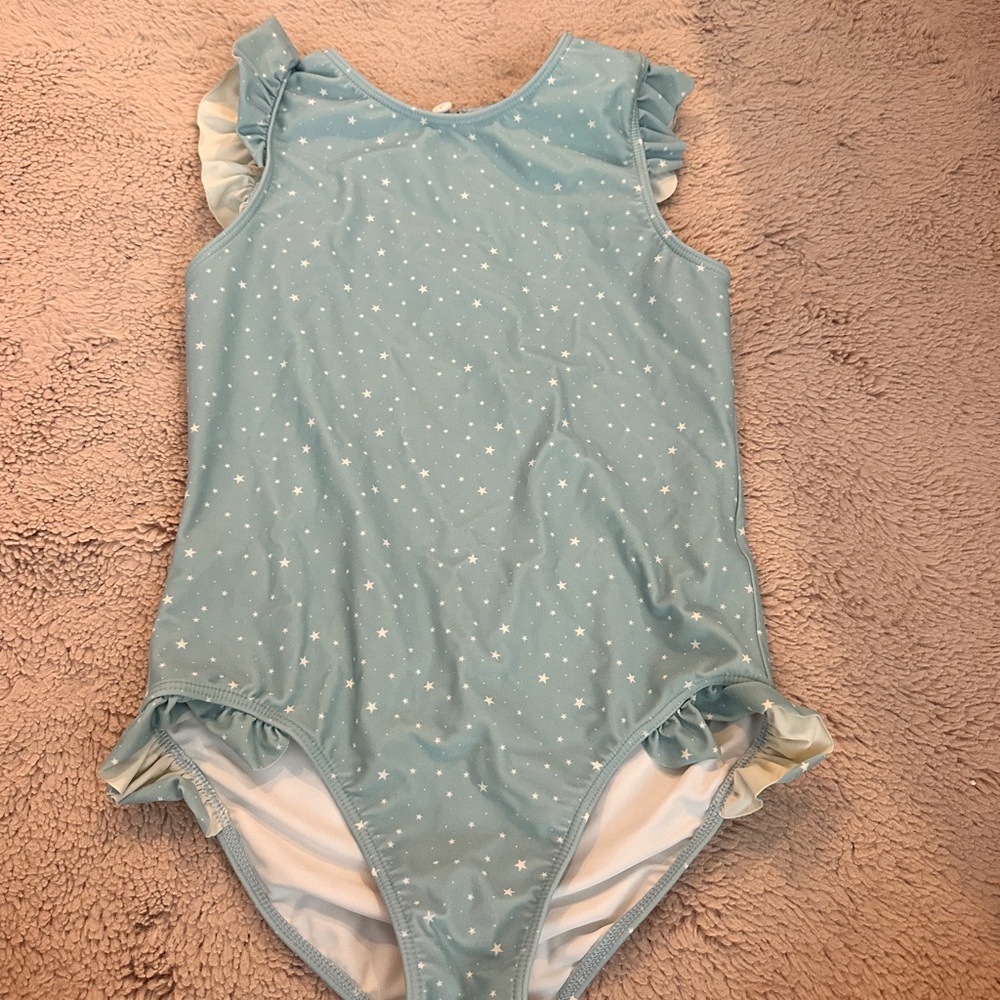 Minnow Starry Blue Kids One Piece Swimsuit